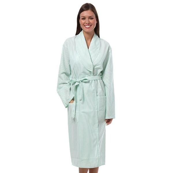 Fashion Seal Patient Robe Adult 2X Large Green Ea