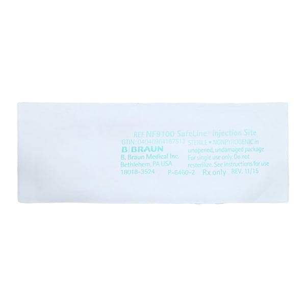 SafeLine Injection Site Connector Split Septum Needleless 100/Bx