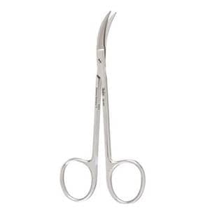 Iris Scissors Curved 4" Stainless Steel Non-Sterile Reusable Ea