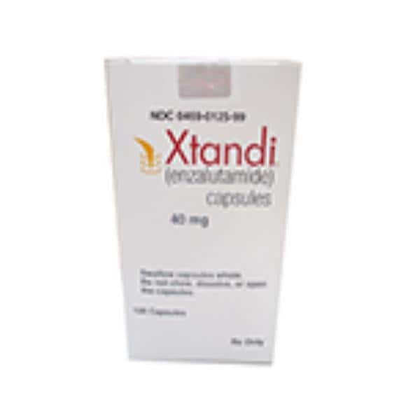 Xtandi Capsules 40mg Bottle 120/Bottle Each