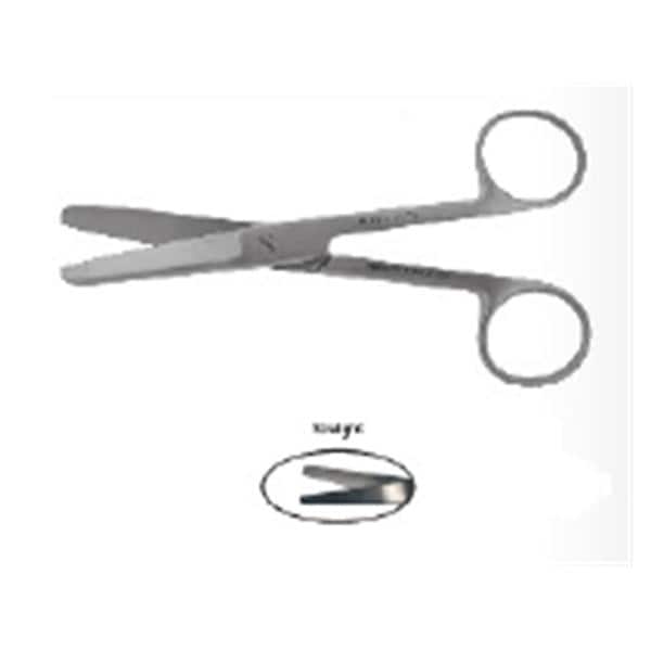 Operating Scissors Straight 7-1/4" Stainless Steel Non-Sterile Reusable Ea