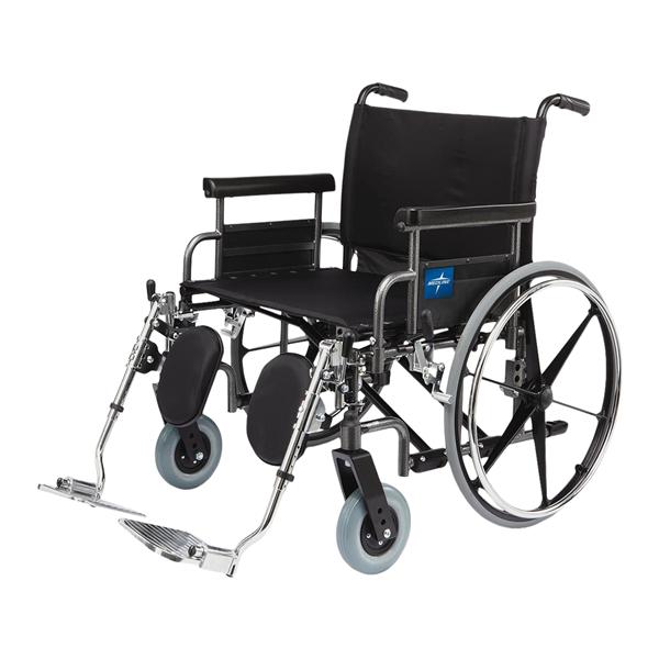 Excel Shuttle Extra Wide Hemi Wheelchair 850lb Capacity Adult