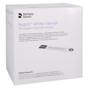 NUPRO Fluoride Varnish 5% NaF 0.4 Gm Mint White 100/Bx