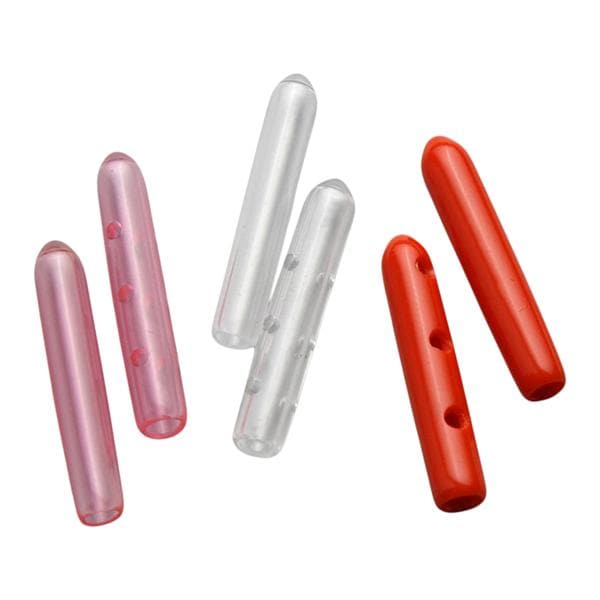 Instrument Tip Protector Red 3.2x25.4mm Non-Sterile Disposable 100/Bg