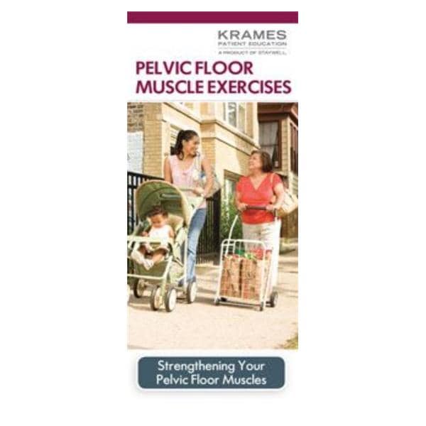 Pelvic Floor Muscle Exercises Educational Booklet 50/Pk