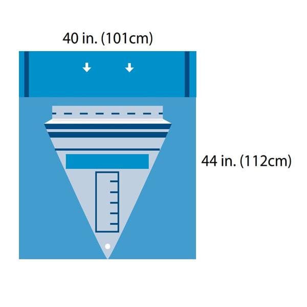 40x44" Sterile Underbuttocks Drape