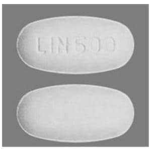Linezolid Tablets 600mg Unit Dose 30/Bottle Each