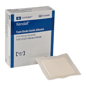Foam Gentle Border Dressing 3-1/2x3-1/2" Absorbent