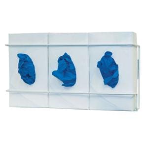 Coated Wire Glove Box Dispenser Triple 2/Pk
