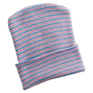 Beanie Warm-Up One Size Pink / Blue Unisex 50/Pk