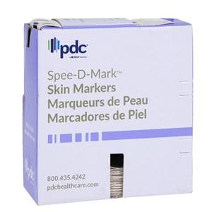 Spee-D-Ring Skin Marker 0.5" Yellow/White Non-Sterile