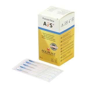 APS Dry Needling Needle 0.32x40mm Blue Conventional 100/Bx