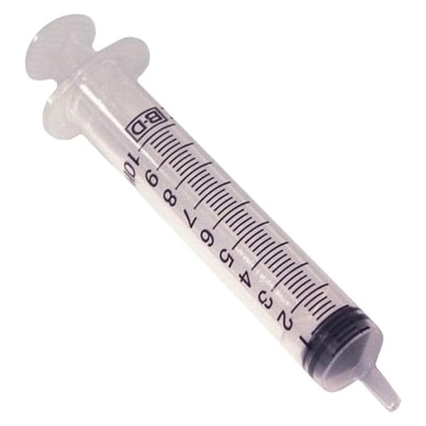 Hypodermic Syringe 10cc Low Dead Space 200/Bx, 2 BX/CA