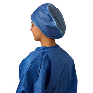 Premium Surgeon Cap Blue / Black 500/Ca