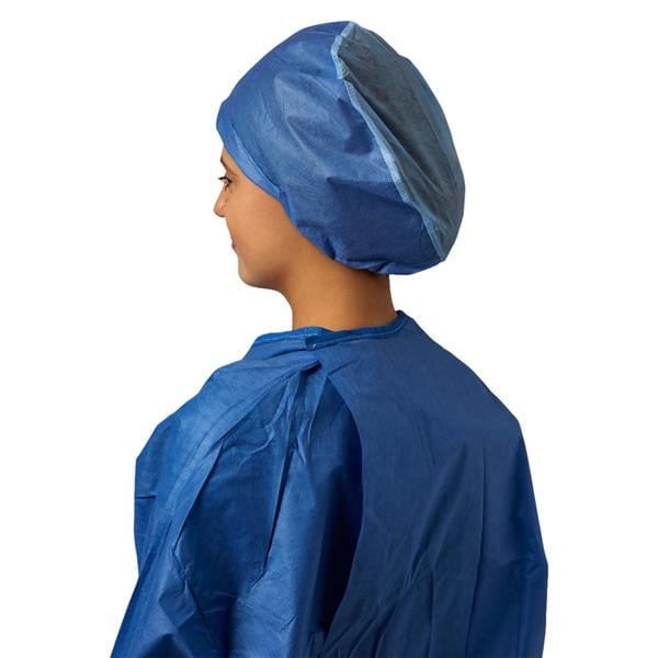 Premium Surgeon Cap Blue / Black 500/Ca