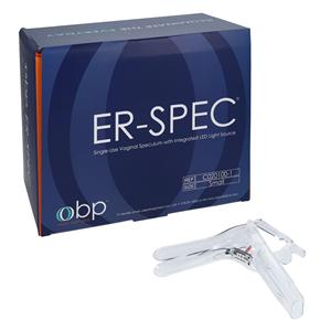 ER-SPEC Vaginal Speculum Lighted 18/Bx
