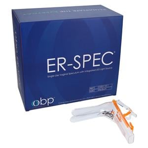 ER-SPEC Vaginal Speculum Lighted 18/Bx