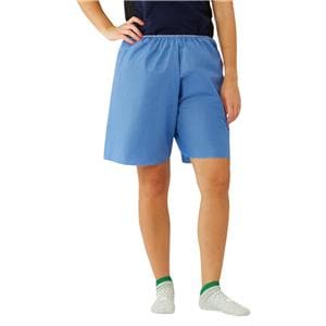 Exam Shorts Blue Small Disposable 30/Ca
