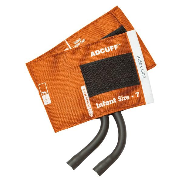 Diagnostix Adcuff Blood Pressure Cuff & Bladder 7 Orng LF f/ Plm Styl Anrd Ea