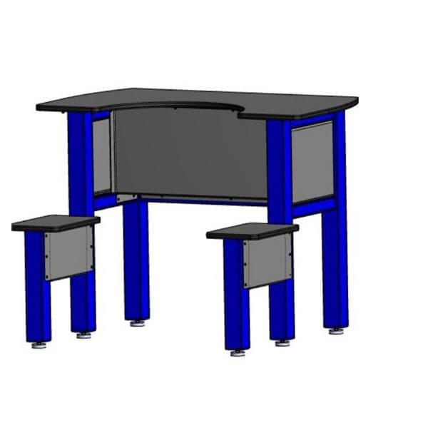 Aluma Elite Whirlpool Table Aluminum