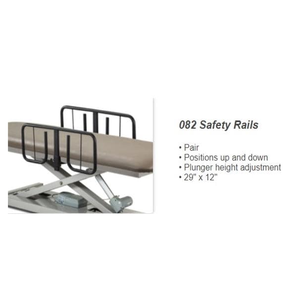 Safety Side Rail Field Installed Chrome