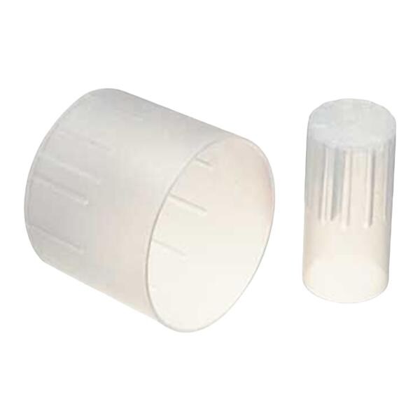 KIM-KAP Push Tube Cap Polypropylene Clear 20mm 1000/Ca