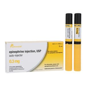 Epinephrine Injection 0.3mg Auto-Injector 2/Bx