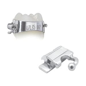 Elite® Molar Band Pre-Welded Assembly LR6 -25 T/0A/+4Off Size 41.5 Single 1/Pk