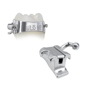 Elite Molar Band Pre-Welded Assembly UL6 -10T /0A+10Off Size 42.5 Single 1/Pk