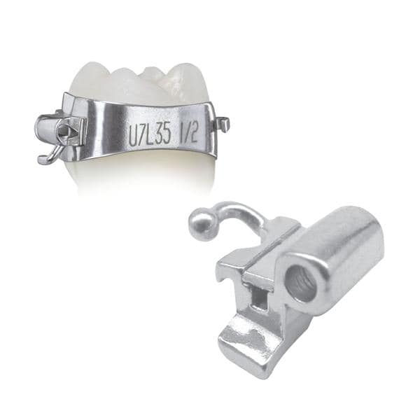 Elite® Molar Band Pre-Welded Assembly UR6 -10T /0A+10Off Size 34 Occ Cmbo 1/Pk