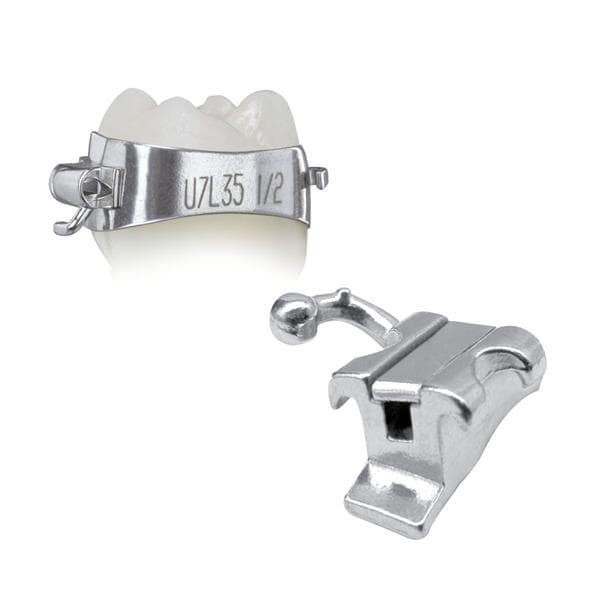 Elite® Molar Band Pre-Welded Assembly UR6 -10T /0A+10Off Size 38.5 Single 1/Pk