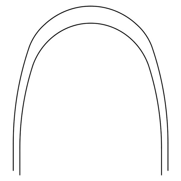Archwire Nitanium Lower Pro Form Arch 0.018 in 100/Pk
