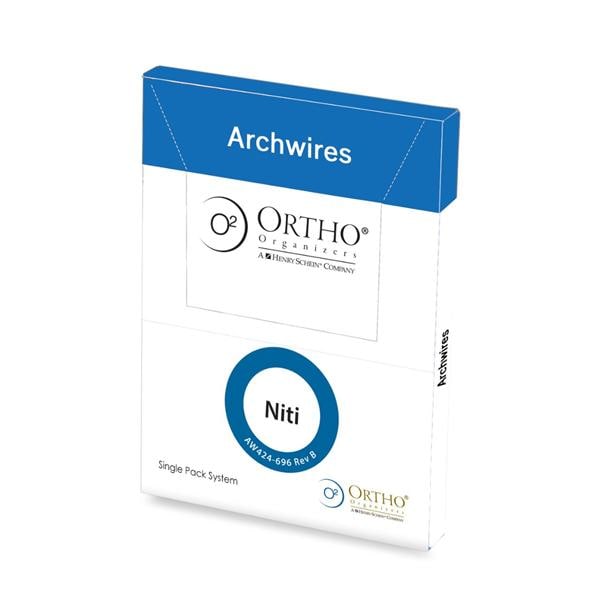 Archwire Nitanium Upper Dimple Pro Form Arch 0.019 in x 0.025 in 10/Pk