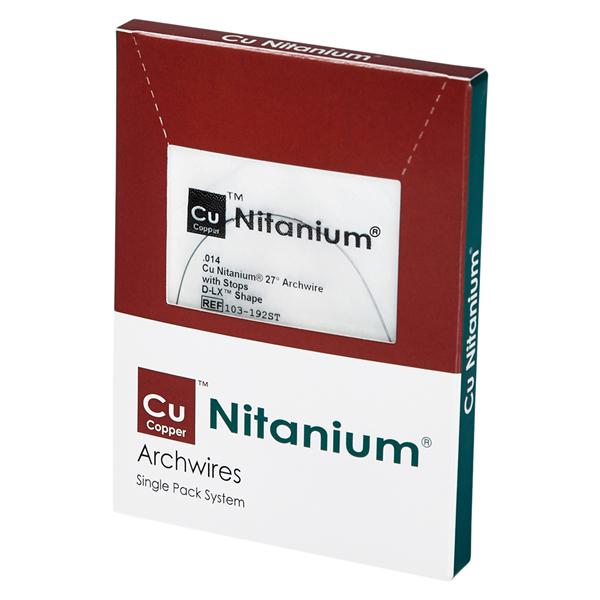 Archwire Nitanium 0.014 in Ea