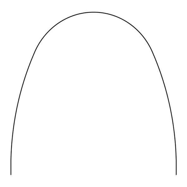 Archwire Nitanium 0.018 in x 0.025 in Ea