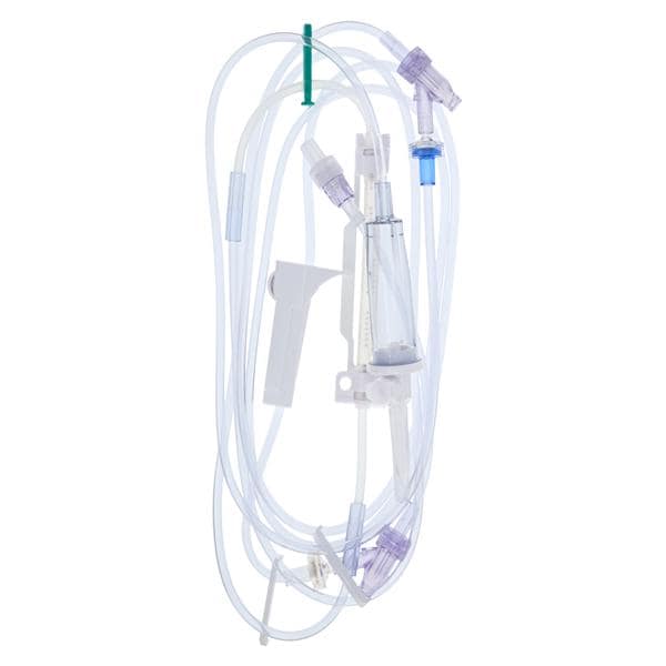Infusion Set Needleless 15 Drops/mL 2 Y-Injection Sites 24/Ca