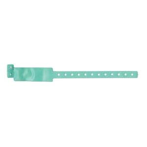 Veri-Color Insert Wristband Vinyl Green Adult / Pediatric 250/Bx