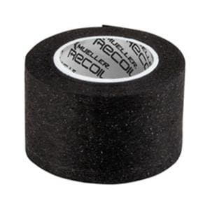Recoil Cohesive Tape Elastic 1"x4yds Black 10/Ca