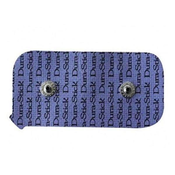 Dura-Stick Plus Electrode Snap For Muscle Stimulation 5x10cm Rectangular 2/Pk