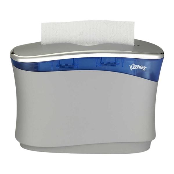 Kleenex Reveal Pop-Up Towel Dispenser Soft Gray Plastic Ea