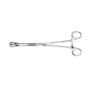 Foerster Sponge Forcep Straight 9-3/4" German Stainless Steel Ea