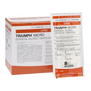 Triumph Micro Surgical Gloves 8.5 White