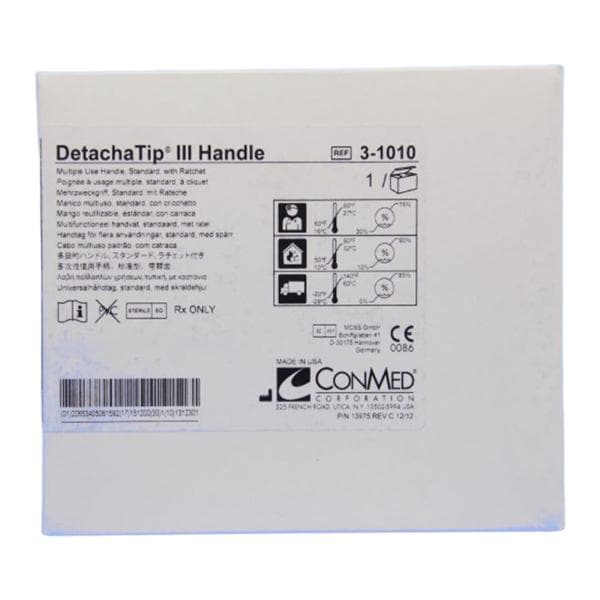 DetachaTip III Multi-Use Handle Non-Sterile Ea