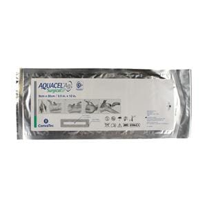 Aquacel Ag Hydrocolloid Cover Dressing 3-1/2x12" Sterile Rectangle Adhesive Ylw