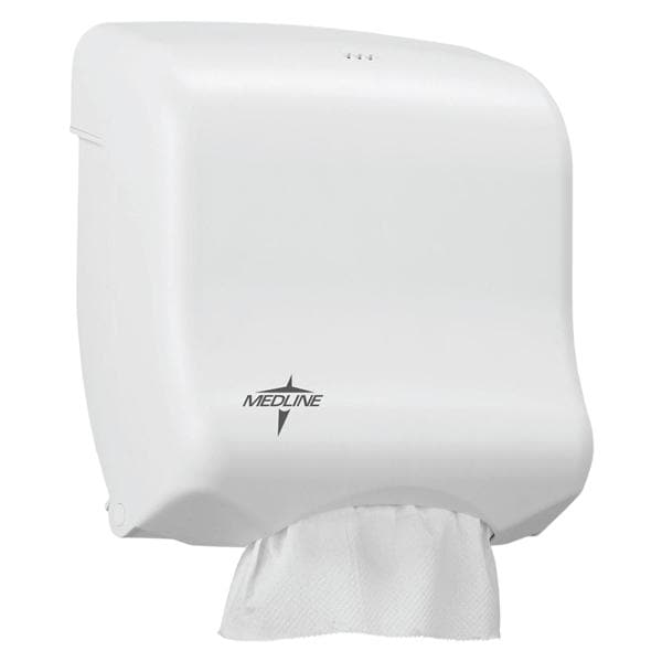 Paper Towel Dispenser White Plastic Ea