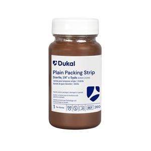 Gauze Plain Packing Strip 1/4"x5yd Sterile Not Made With Natural Rubber Latex