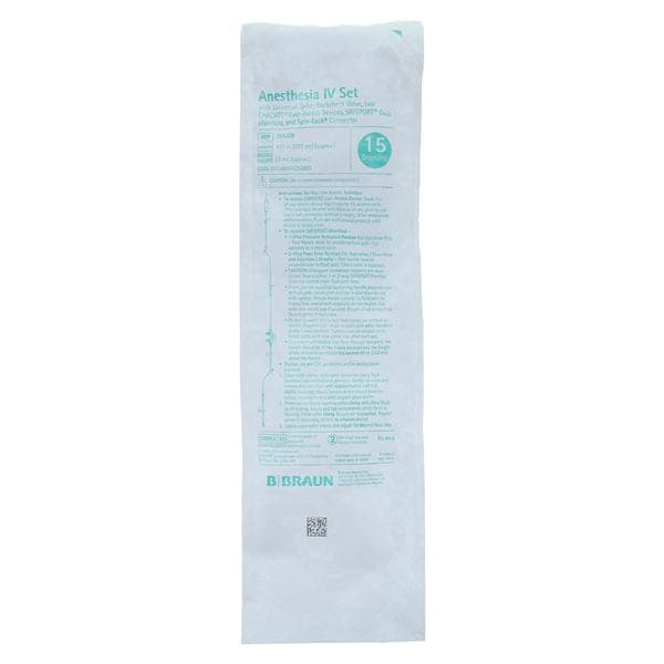 IV Administration Set 120" 15 Drops/mL Priming Volume 21.1mL 50/Ca