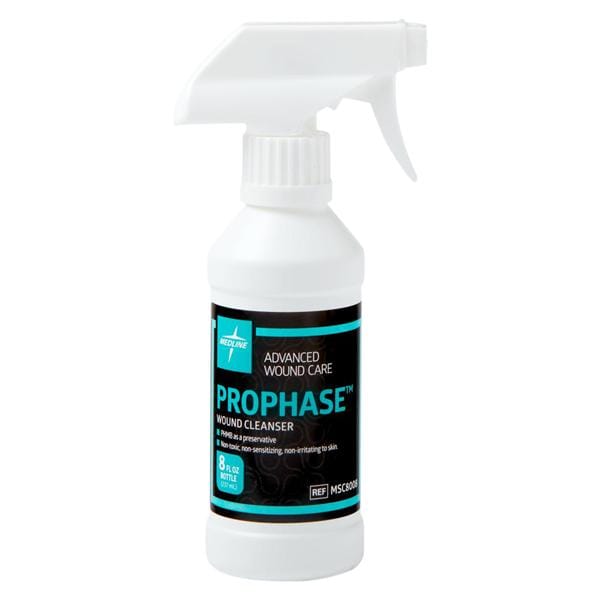 Prophase Wound Cleanser 8oz Cocamidopropyl Betaine/PHMB Spray Bottle 6/Ca