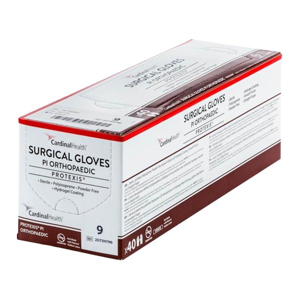 Protexis PI Polyisoprene Surgical Gloves 9 Brown