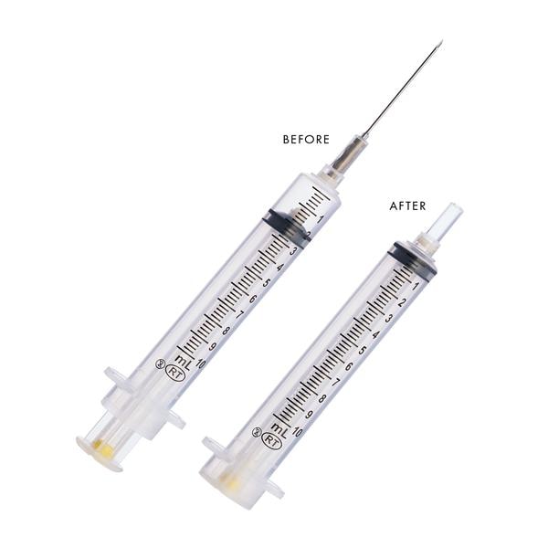 VanishPoint Hypodermic Syringe/Needle 20gx1-1/2" 10mL Rtrctbl No Dead Spc 600/Ca